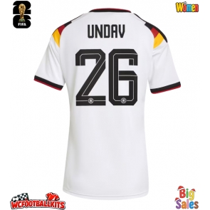 Germany Deniz Undav #26 Replica Home Stadium Shirt for Women World Cup 2026 Short Sleeve